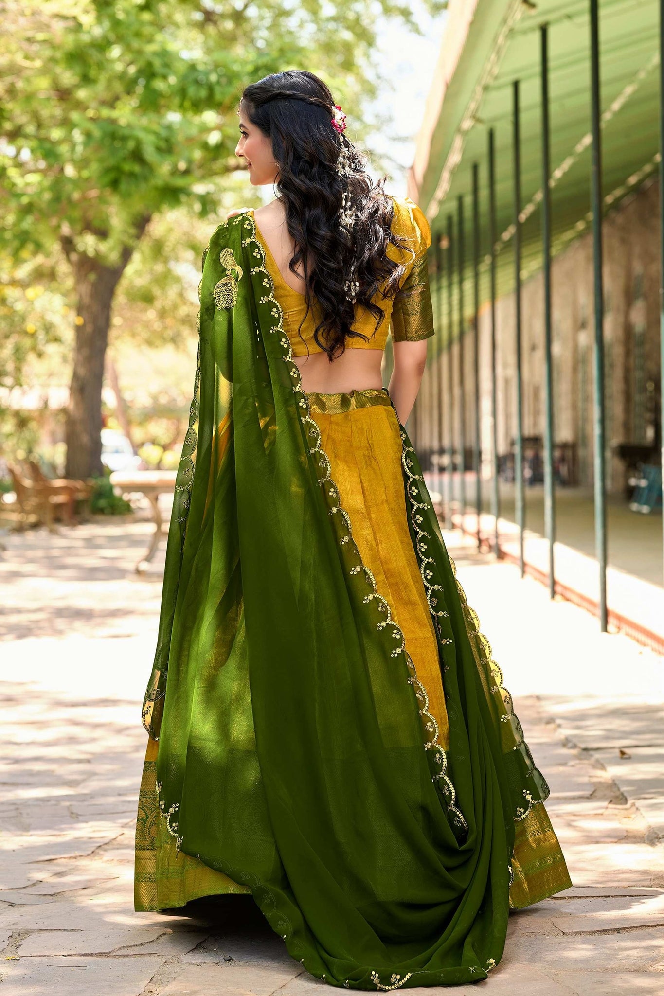  Yellow Color Lehenga Choli