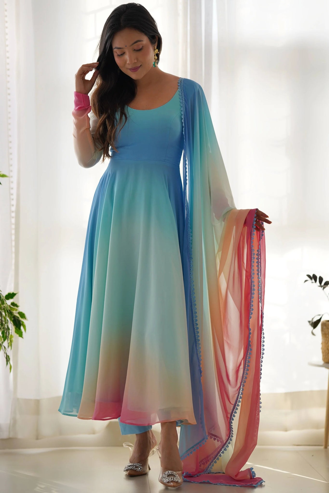 EXPERIENCE THE MAGIC OF ALIA BHATT'S STYLE WITH OUR READY-TO-WEAR ANARKALI