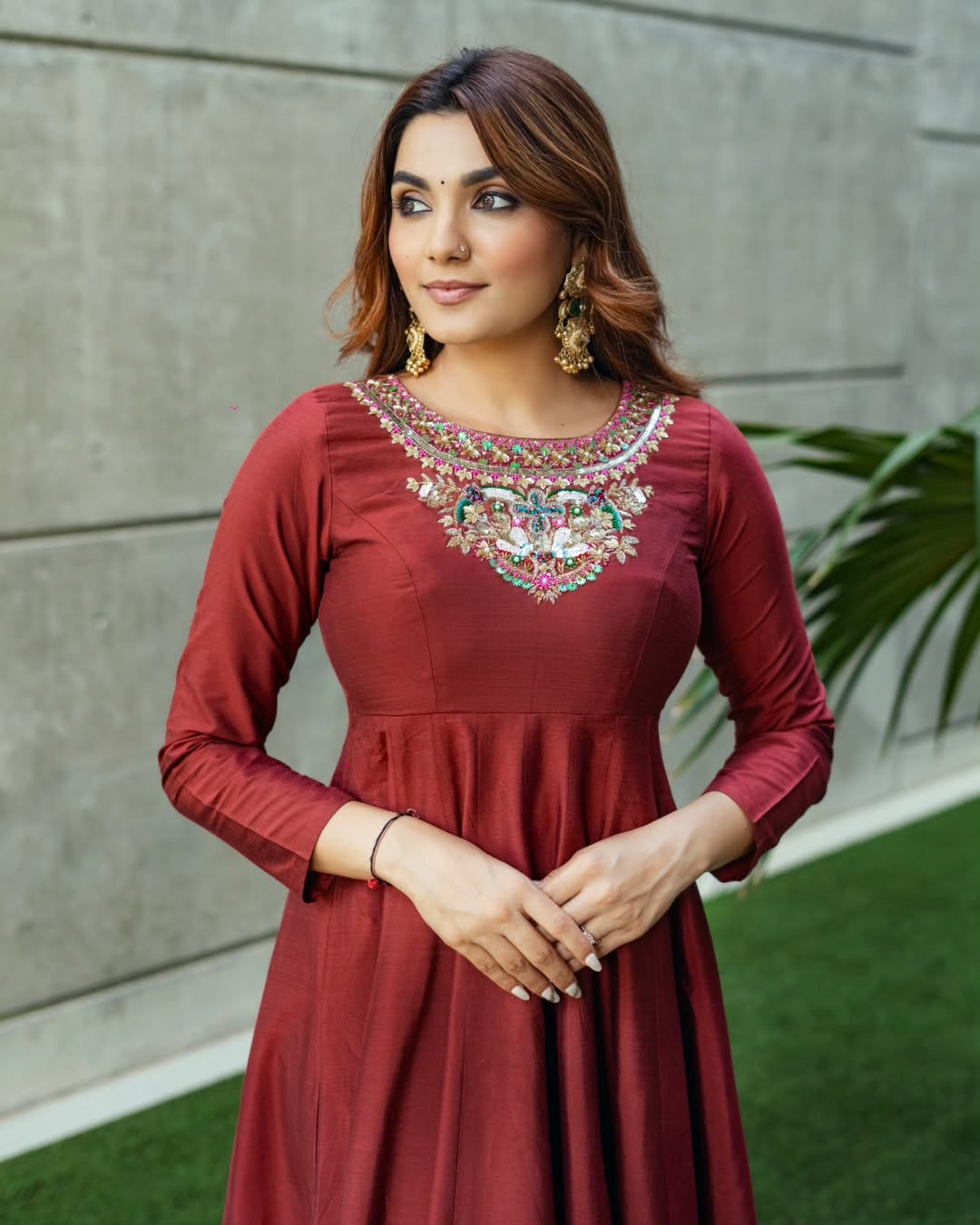PREMIUM READYMADE ANARKALI SUIT SET – FESTIVE COLLECTION