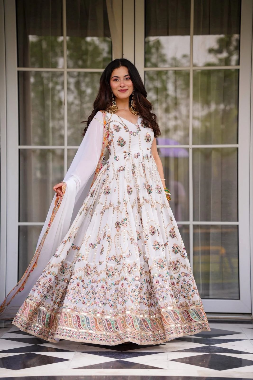 PREMIUM ISHNOOR HEAVY MAXI SET FOR A ROYAL STATEMENT LOOK