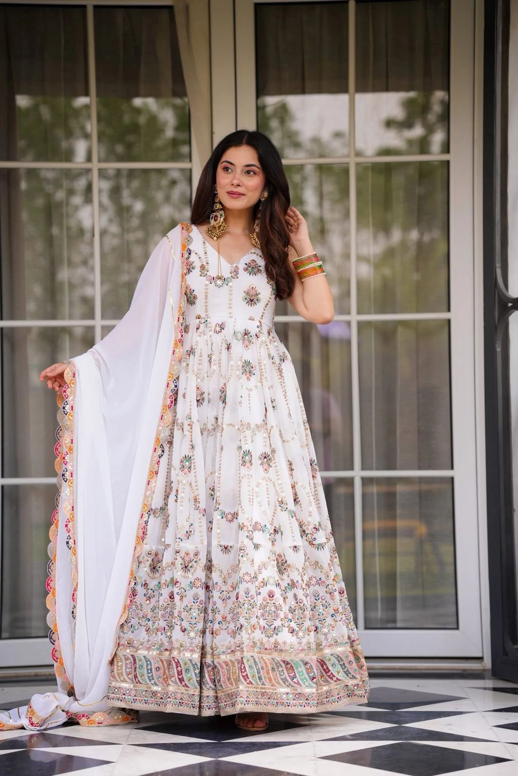 PREMIUM ISHNOOR HEAVY MAXI SET FOR A ROYAL STATEMENT LOOK