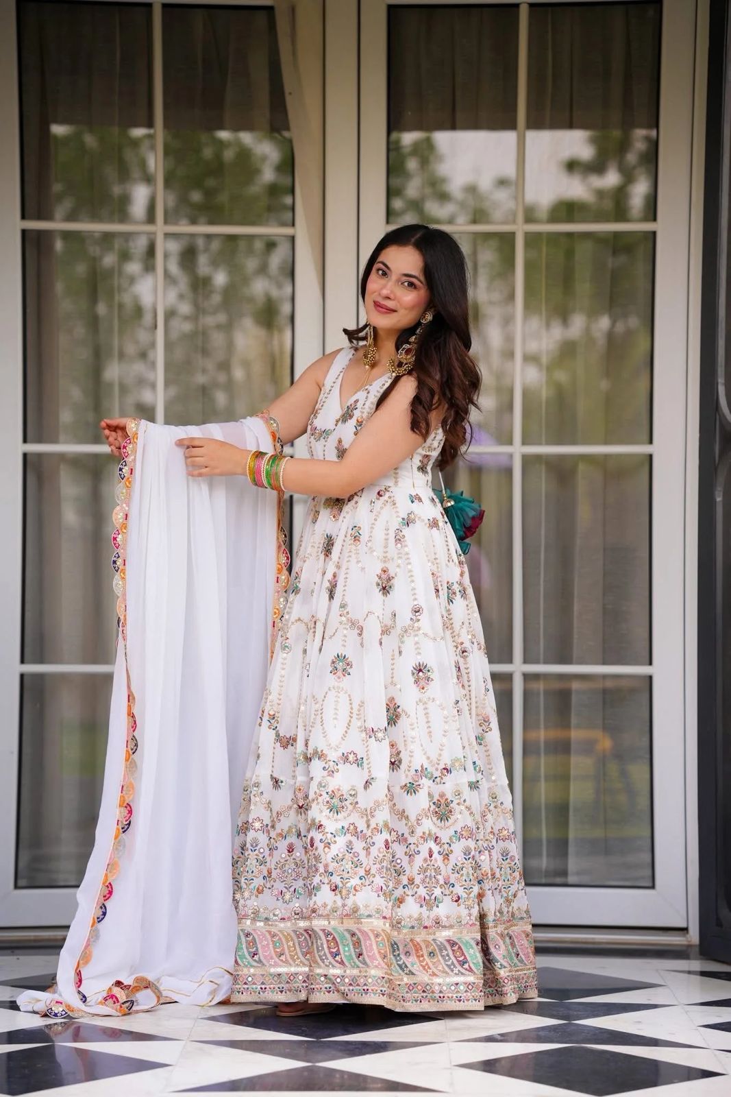 PREMIUM ISHNOOR HEAVY MAXI SET FOR A ROYAL STATEMENT LOOK