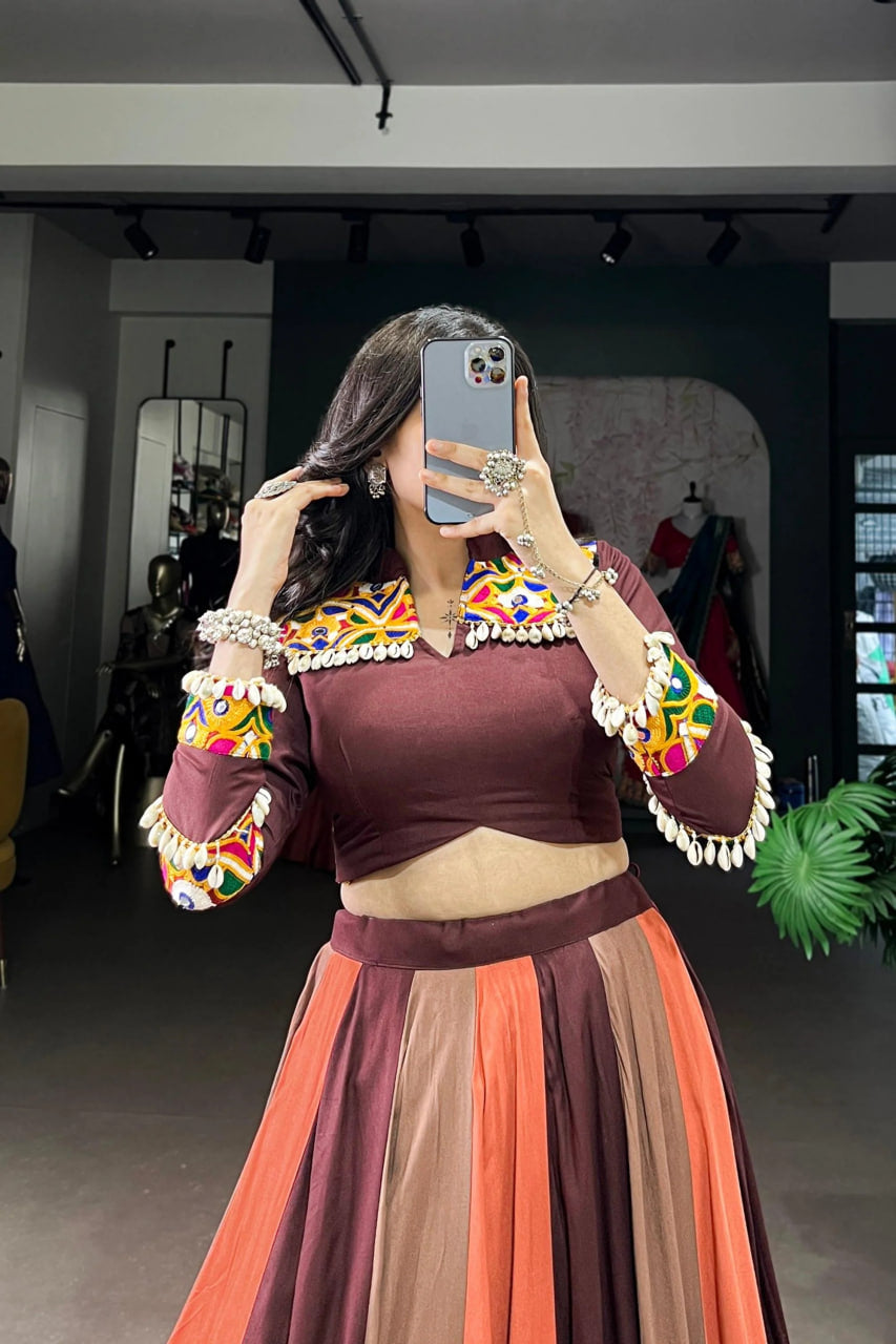 MULTI COLOR TRADITIONAL CHANIYA CHOLI