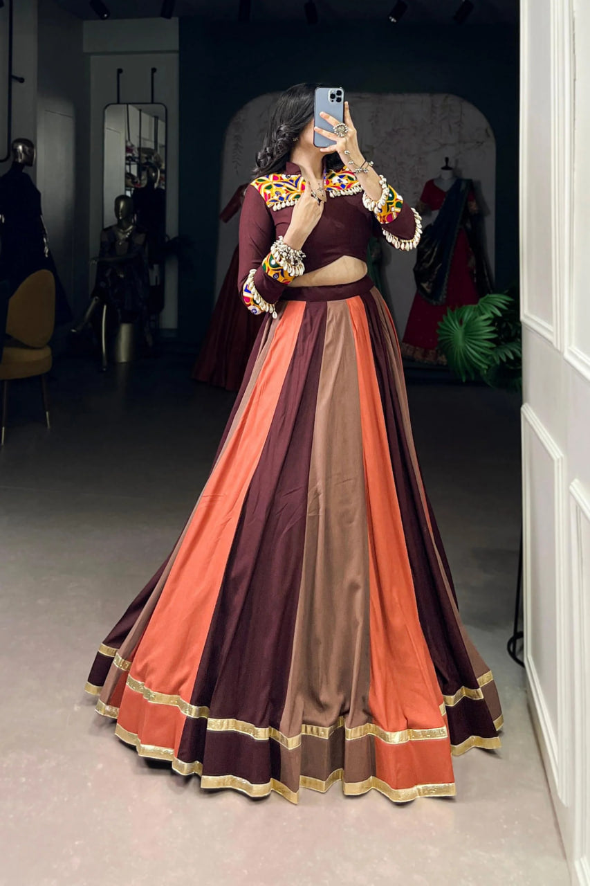 MULTI COLOR TRADITIONAL CHANIYA CHOLI