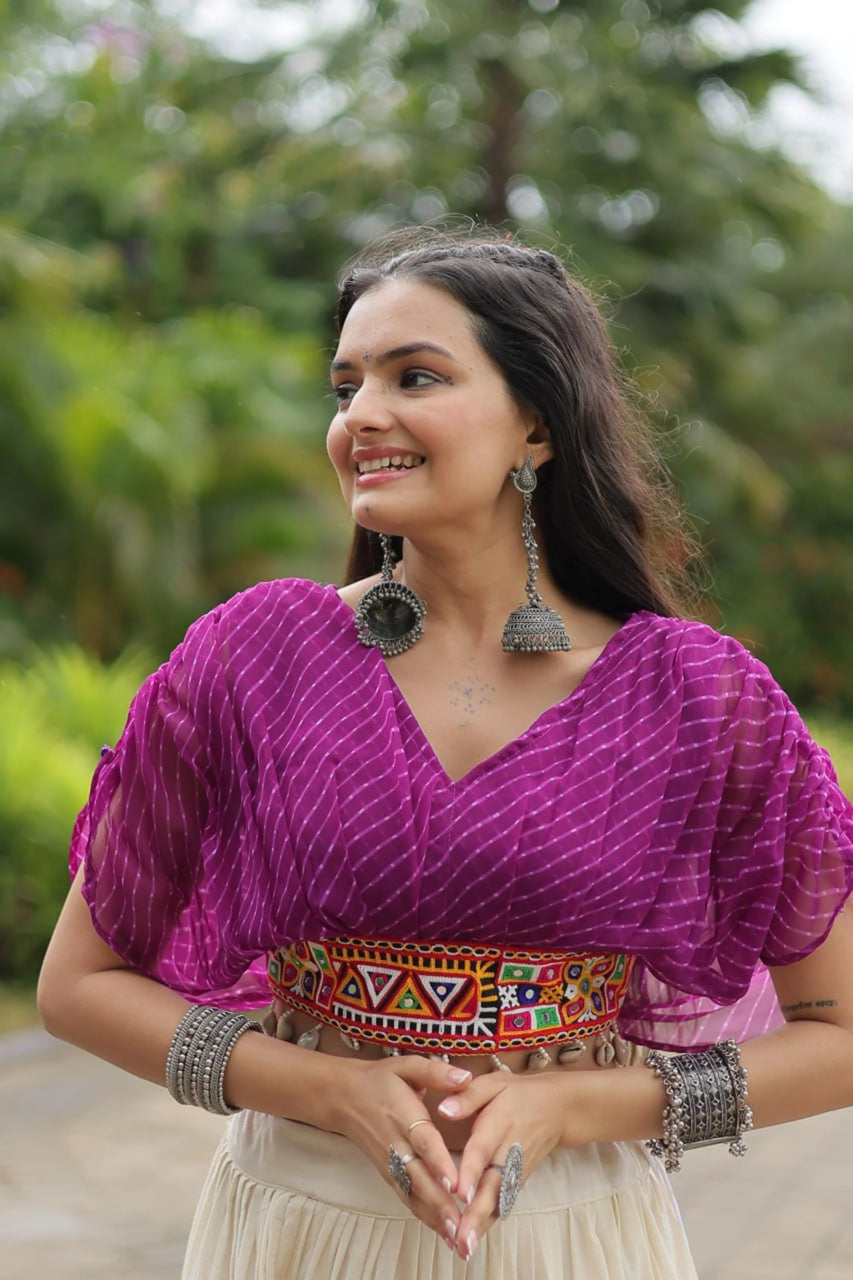 12-METER HUGE FLARED LEHENGA WITH WINE DESIGNER BLOUSE