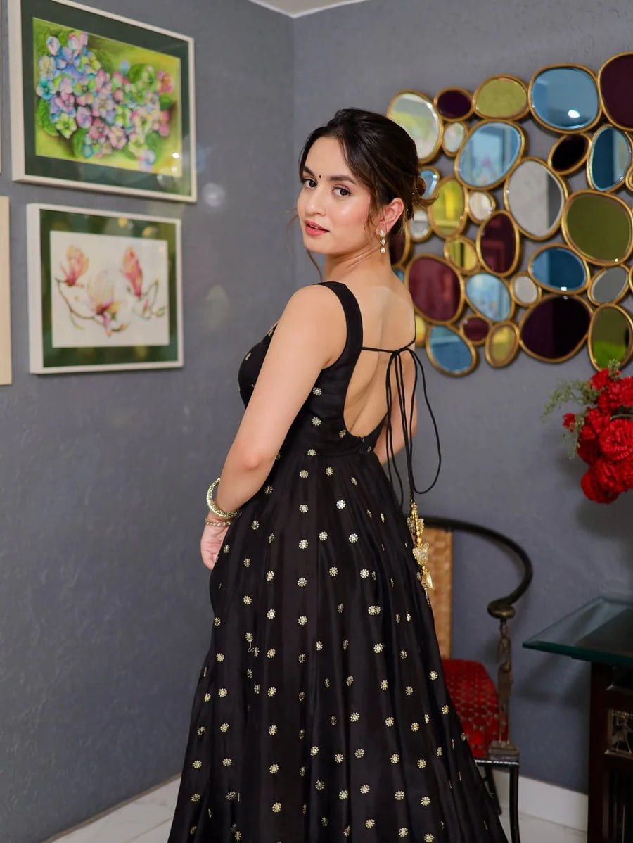 AADHYA BLACK PREMIUM ROYAL ELEGANT SUIT SET – TIMELESS CLASS