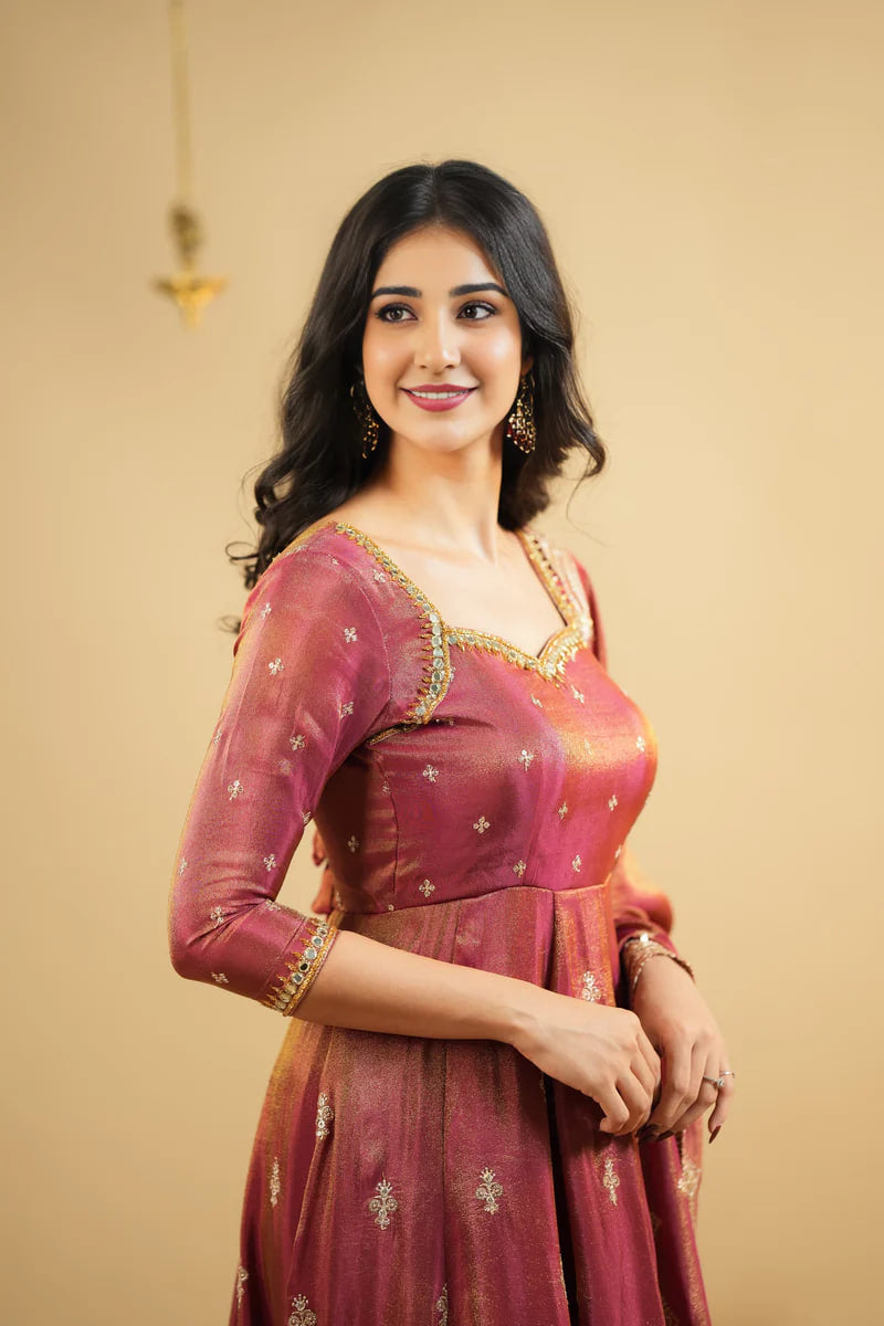 ELEGANT COSMO SLIT ANARKALI PREMIUM SUIT SET