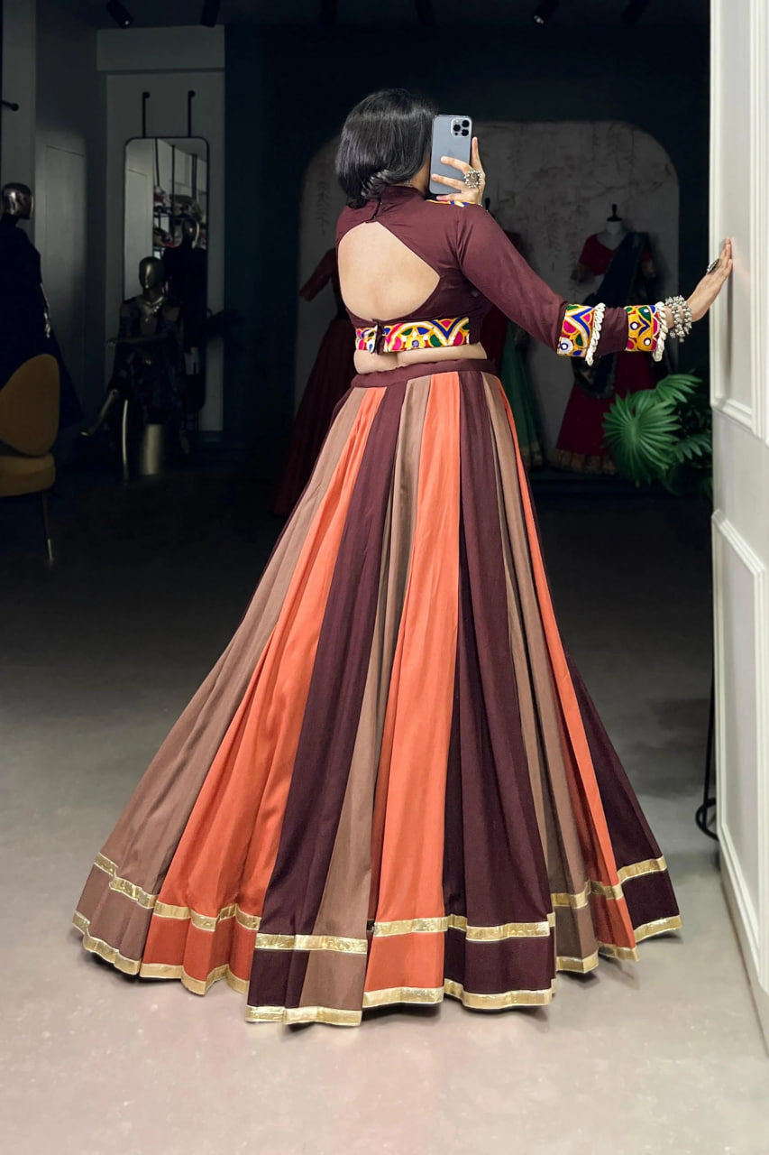 MULTI COLOR TRADITIONAL CHANIYA CHOLI