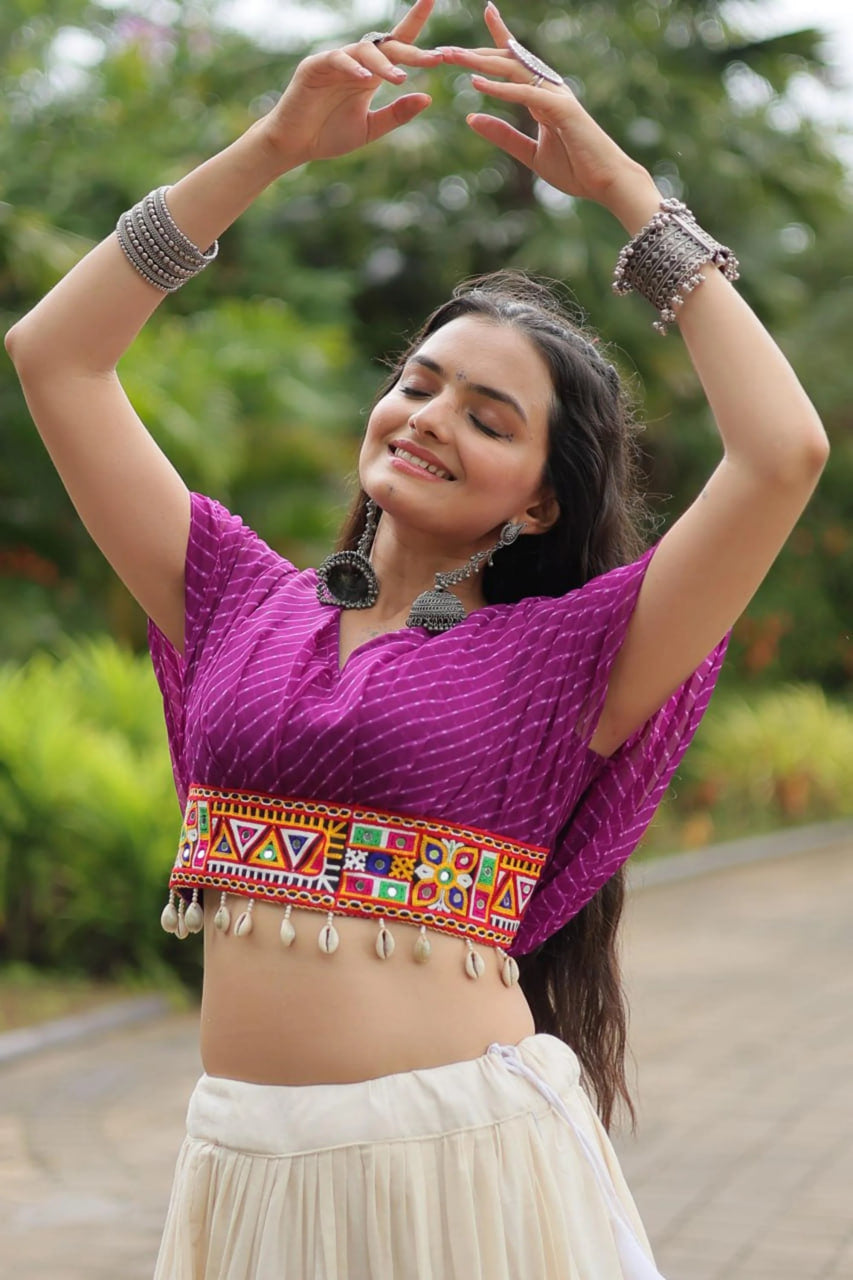 12-METER HUGE FLARED LEHENGA WITH WINE DESIGNER BLOUSE