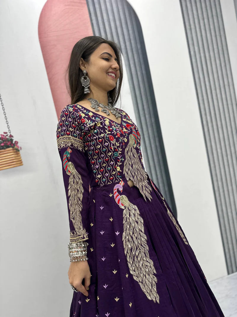 FESTIVAL SPECIAL EMBROIDERED SHRUG STYLE LEHENGA CHOLI