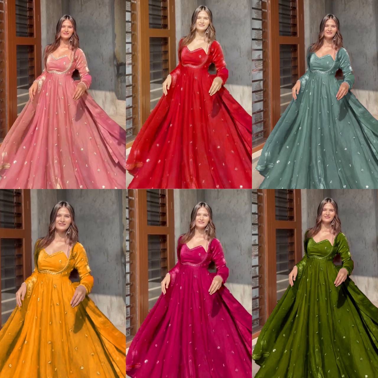 RIVAA ANARKALI SUIT SET – PREMIUM FESTIVE COLLECTION