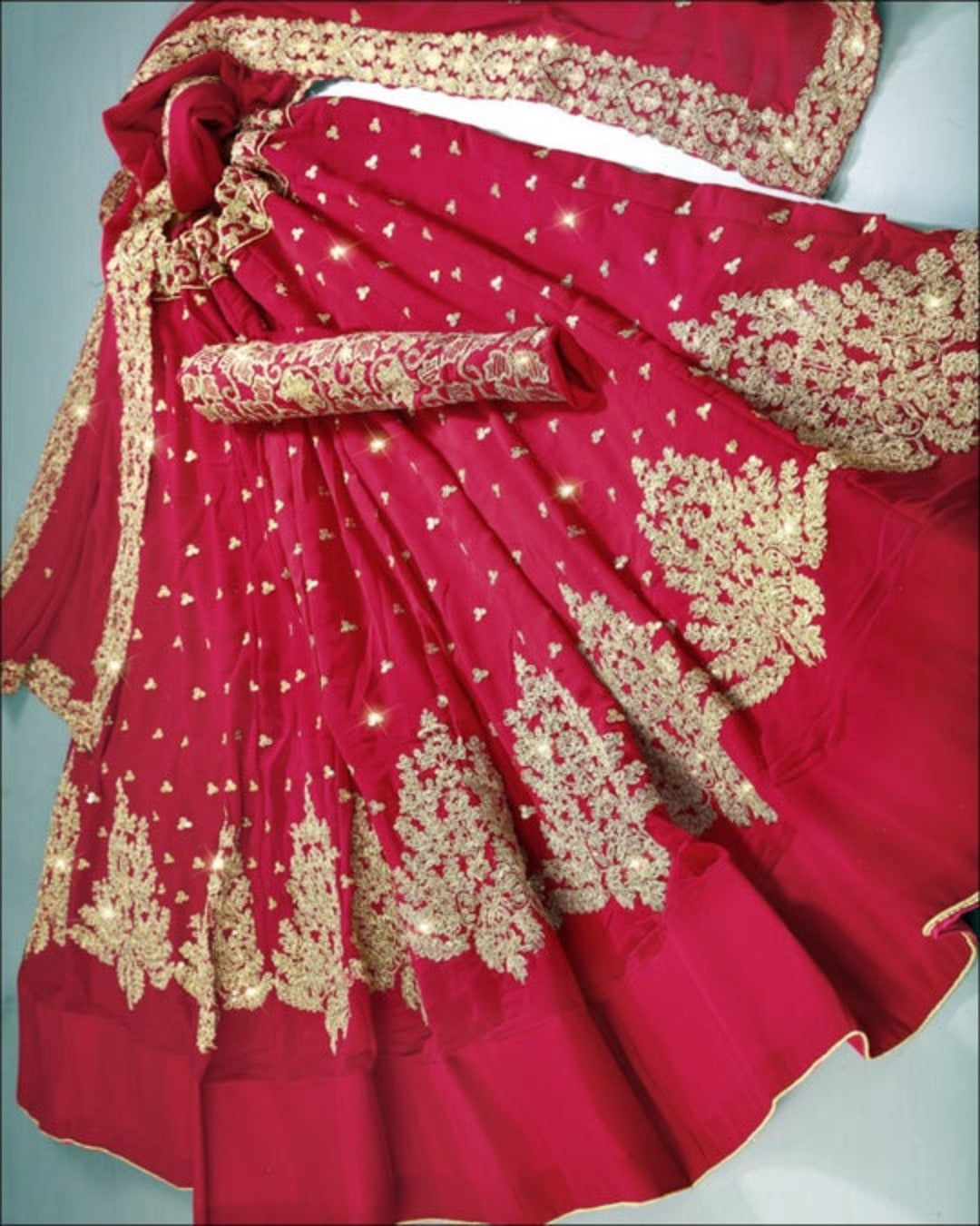 hot pink lehenga